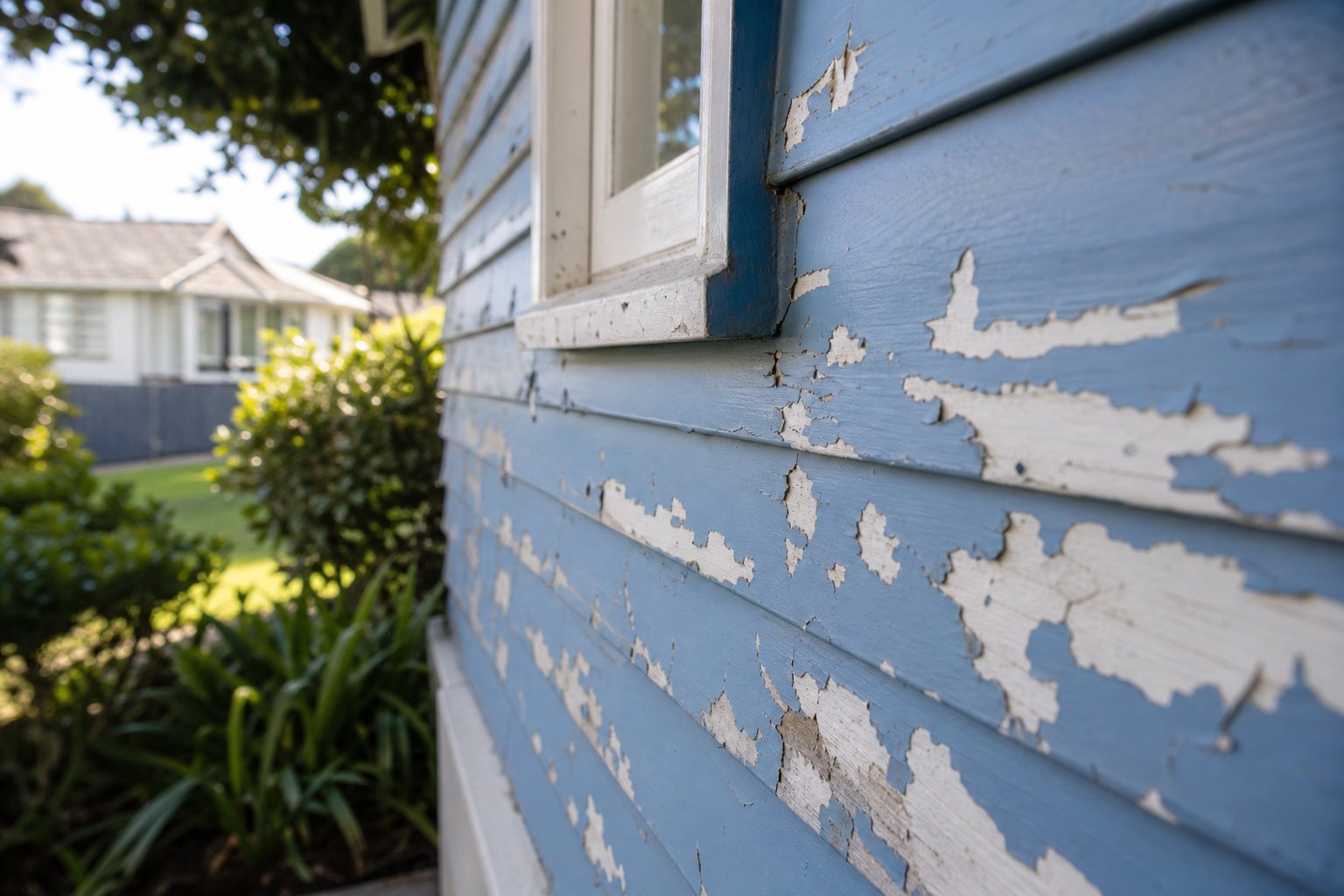 Can pressure washing damage house paint Auckland — soft wash vs high pressure comparison on painted weatherboard