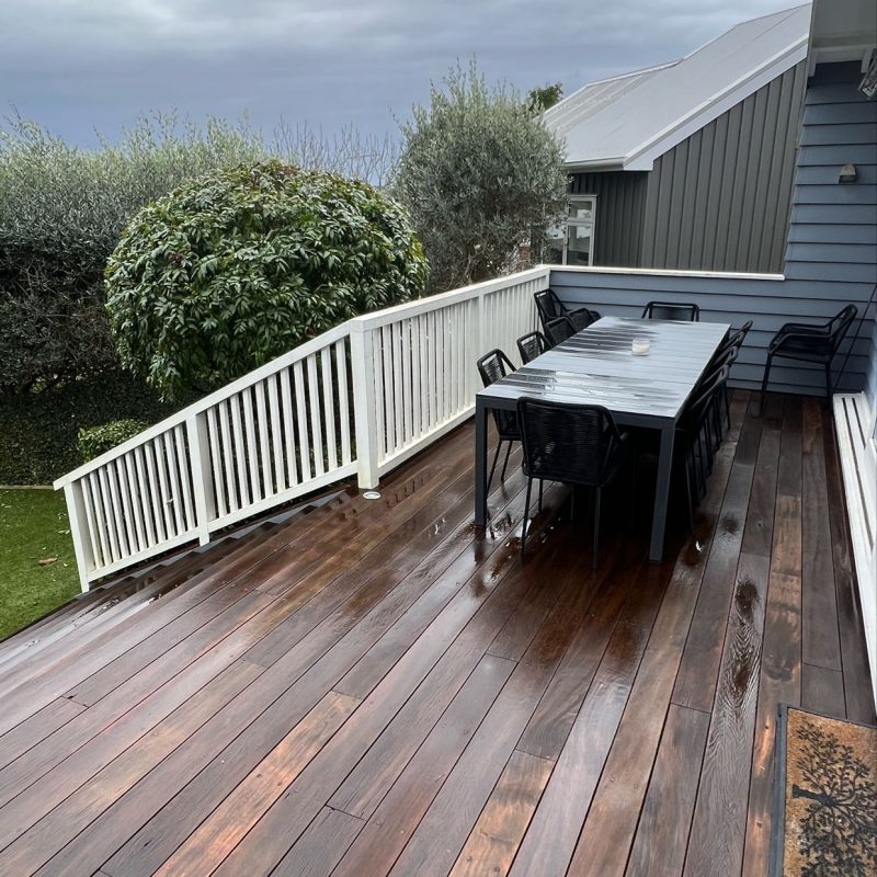 deck washing